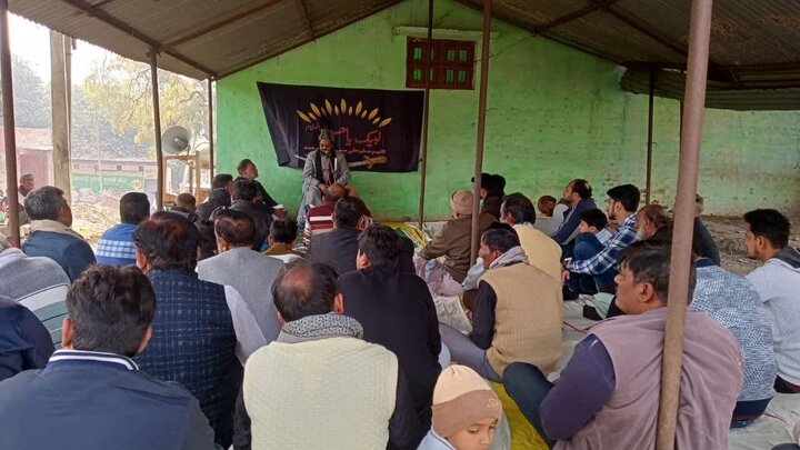 Photos: Commemoration of historic movement of Imam Hussain from Medina to Karbala held in Lucknow, India