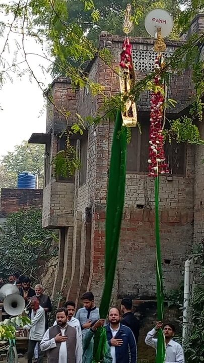 Photos: Commemoration of historic movement of Imam Hussain from Medina to Karbala held in Lucknow, India