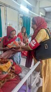 Photos: "Who is Hussain" volunteers in Jaipur, India marked birth of Imam Hussain at a local maternity hospital