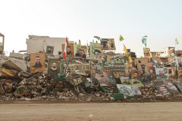 گزارش تصویری | شهرک «الخیام» لبنان پس از عقب‌نشینی نظامیان صهیونیست