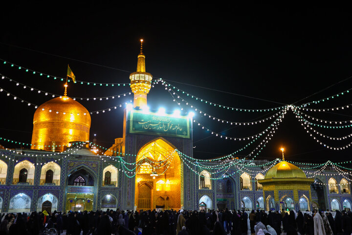 Photos: Imam Hussain birth anniversary celebrated at Razavi holy shrine