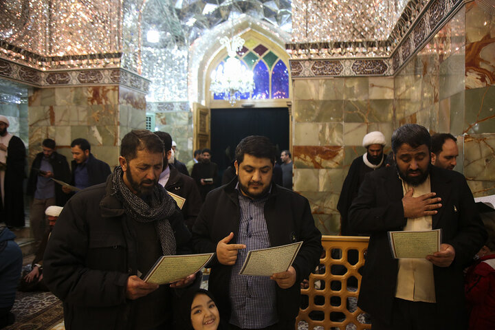 Photos: Birth anniversary of Imam Sajjad celebrated at Hazrat Masoumeh holy shrine