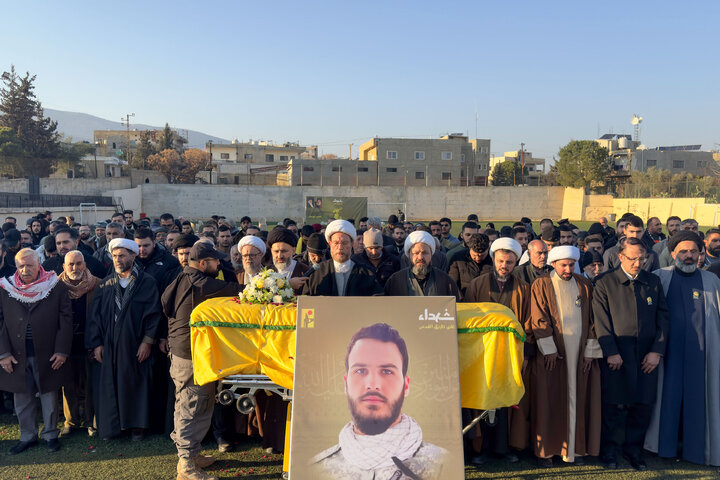 Photos: Funeral of martyr Muhammad Hussain Fahadeh held in Hermel, Lebanon