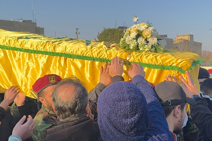 Photos: Funeral of martyr Muhammad Hussain Fahadeh held in Hermel, Lebanon