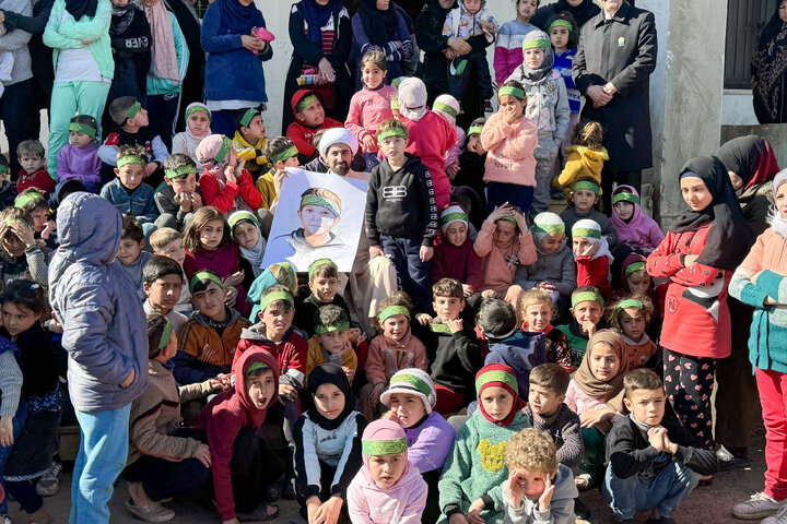 Photos: Servants of Imam Reza shrine meet with families of Lebanese martyrs