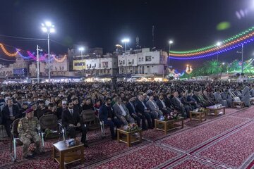 تقرير مصور/ حضور جماهيري مميز في احتفالات شعبانية تقيمها العتبة العباسية المقدسة