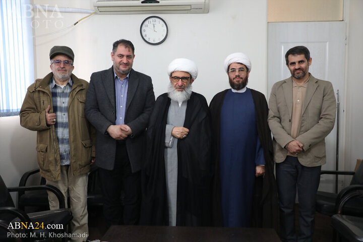 Photos: ABNA managers meet with Ayatollahs Ostadi, Moqtadaei, Eshkevari, Seifi Mazandarani