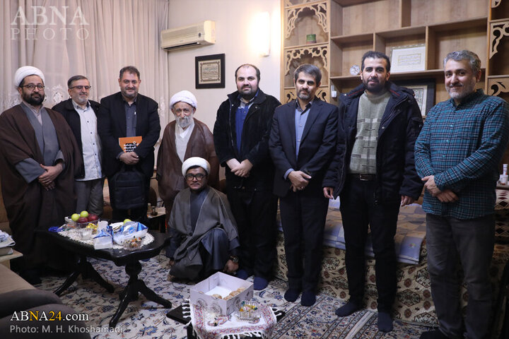 Photos: ABNA managers meet with Ayatollahs Ostadi, Moqtadaei, Eshkevari, Seifi Mazandarani