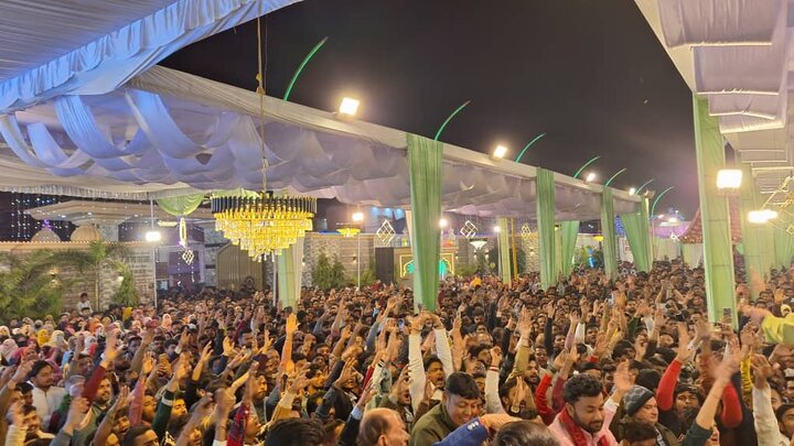 Photos: Indian Shia organized grand celebration on the birth anniversary of Hazrat Abbas