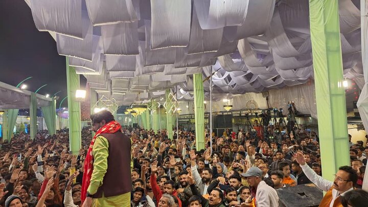 Photos: Indian Shia organized grand celebration on the birth anniversary of Hazrat Abbas