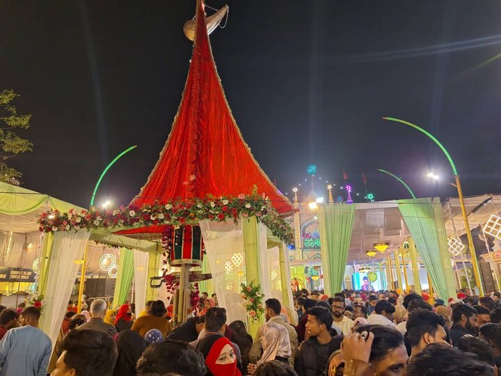 Photos: Indian Shia organized grand celebration on the birth anniversary of Hazrat Abbas