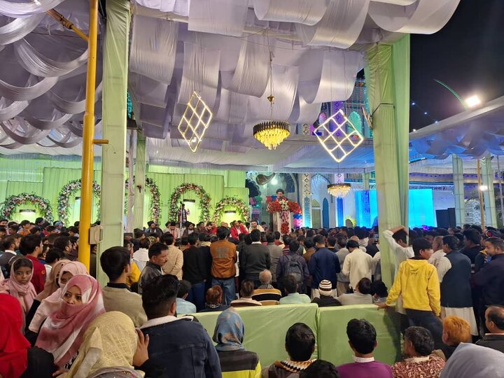 Photos: Indian Shia organized grand celebration on the birth anniversary of Hazrat Abbas