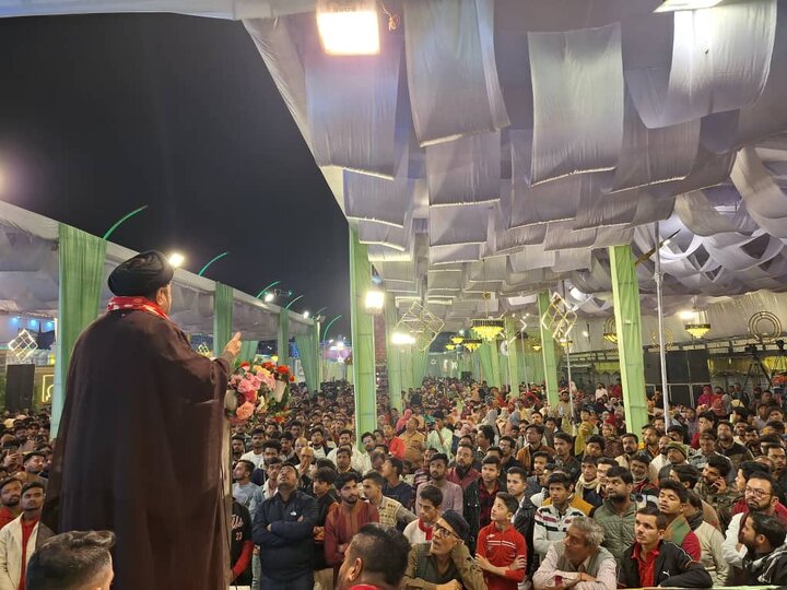 Photos: Indian Shia organized grand celebration on the birth anniversary of Hazrat Abbas