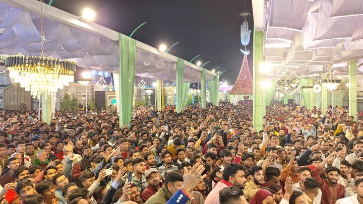 Photos: Indian Shia organized grand celebration on the birth anniversary of Hazrat Abbas