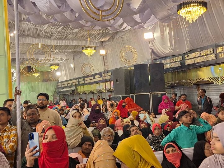 Photos: Indian Shia organized grand celebration on the birth anniversary of Hazrat Abbas