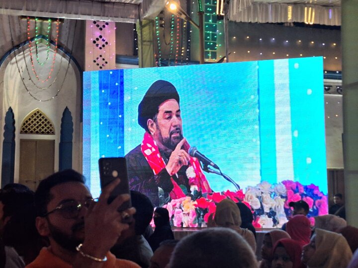 Photos: Indian Shia organized grand celebration on the birth anniversary of Hazrat Abbas