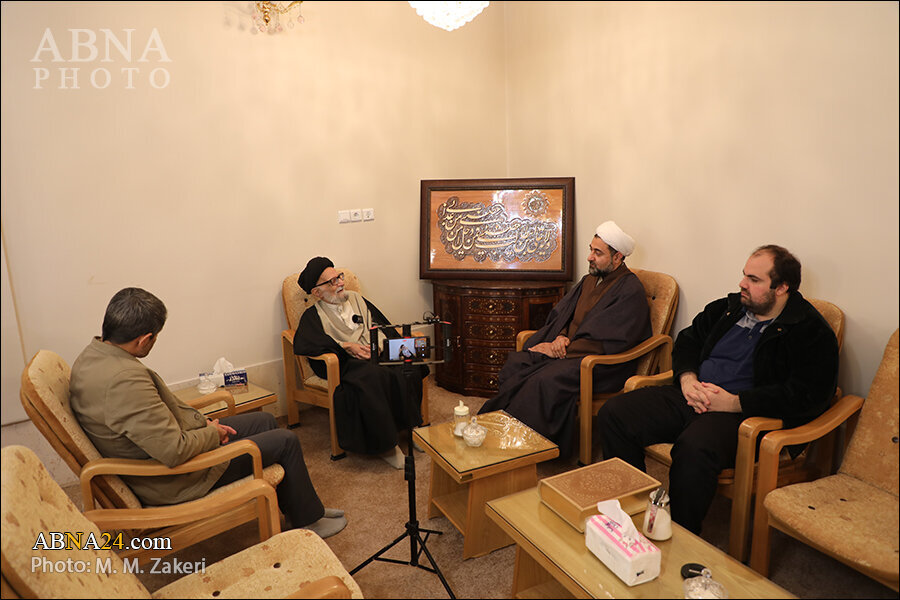 دیدار مدیران خبرگزاری ابنا با آیات استادی، مقتدایی، اشکوری و سیفی مازندرانی