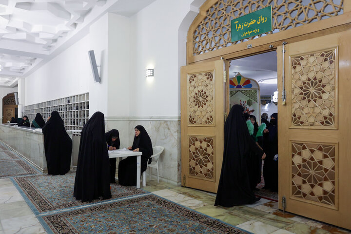 گزارش تصویری | مسابقات سراسری قرآن کریم خواهران خدمه حرم مطهر رضوی