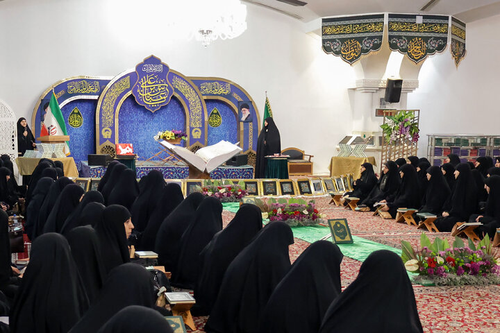 گزارش تصویری | مسابقات سراسری قرآن کریم خواهران خدمه حرم مطهر رضوی