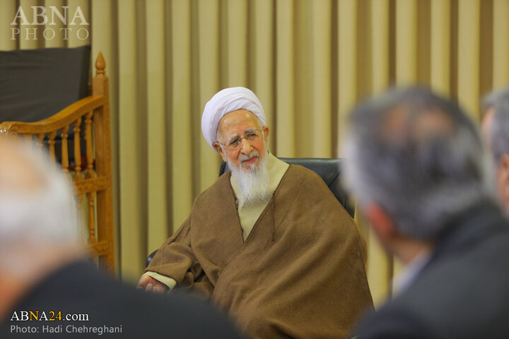 دیدار رئیس سازمان انرژی اتمی با مراجع