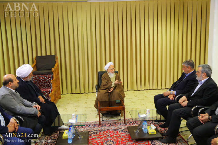 دیدار رئیس سازمان انرژی اتمی با مراجع