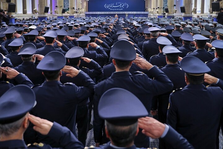 دیدار نیروی هوایی با رهبر انقلاب