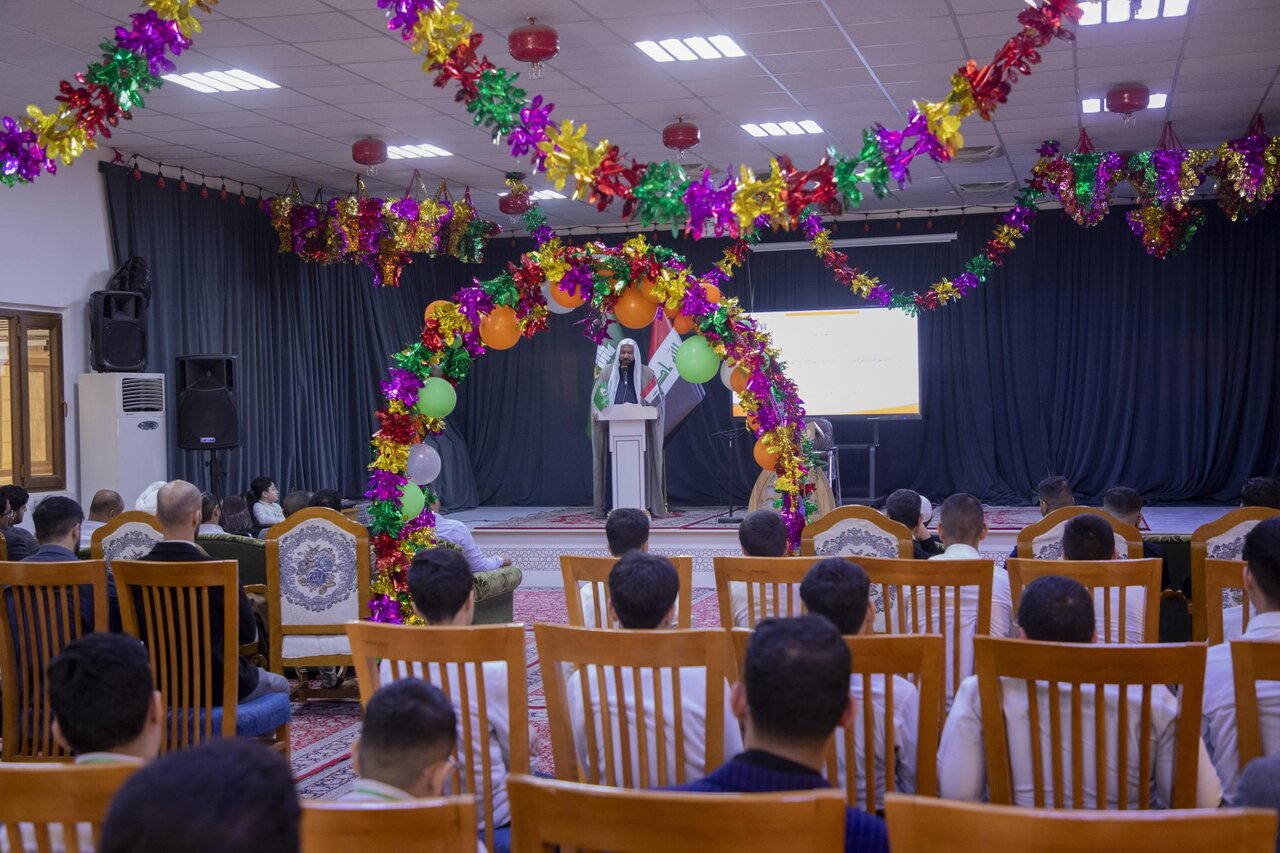 العتبة العباسية المقدسة محفلًا قرآنيًّا إحياءً لذكرى ولادة الأقمار المحمدية+(صور)