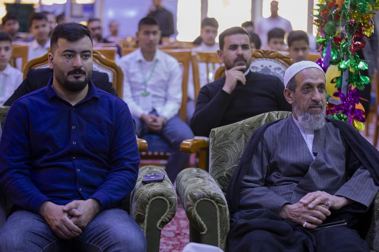 العتبة العباسية المقدسة محفلًا قرآنيًّا إحياءً لذكرى ولادة الأقمار المحمدية+(صور)