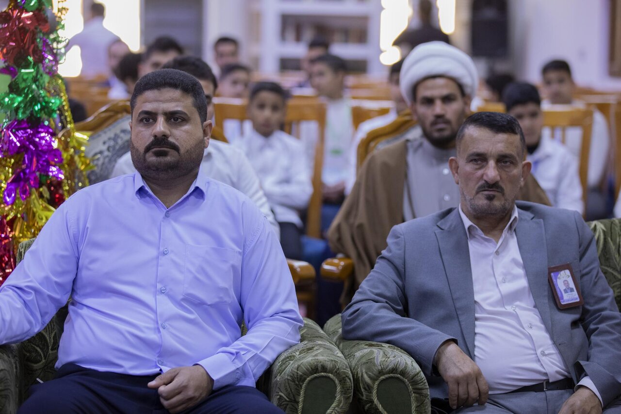 العتبة العباسية المقدسة محفلًا قرآنيًّا إحياءً لذكرى ولادة الأقمار المحمدية+(صور)