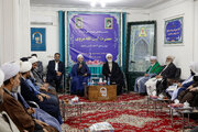 Photos: Shiite, Sunni scholars of Iran's Sarakhs meet with custudian of Astan Quds Razavi