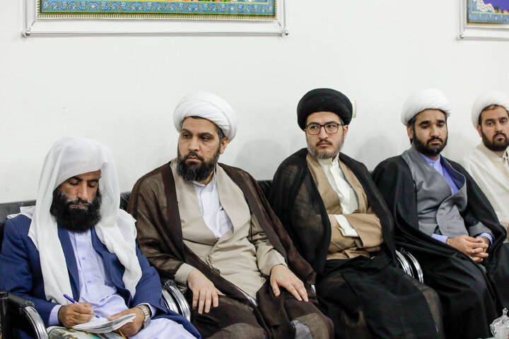 Photos: Shiite, Sunni scholars of Iran's Sarakhs meet with custudian of Astan Quds Razavi