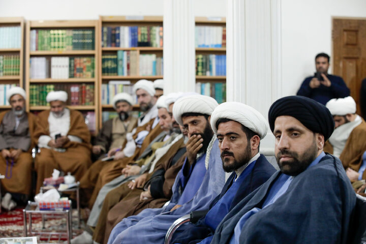 Photos: Shiite, Sunni scholars of Iran's Sarakhs meet with custudian of Astan Quds Razavi