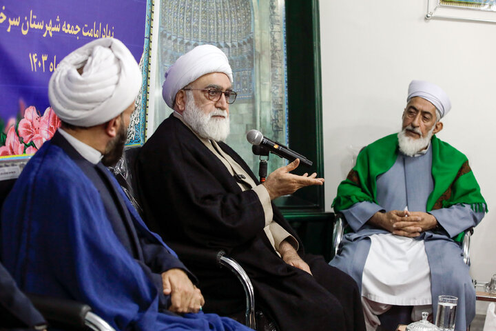 Photos: Shiite, Sunni scholars of Iran's Sarakhs meet with custudian of Astan Quds Razavi