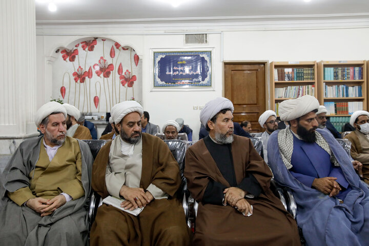 Photos: Shiite, Sunni scholars of Iran's Sarakhs meet with custudian of Astan Quds Razavi