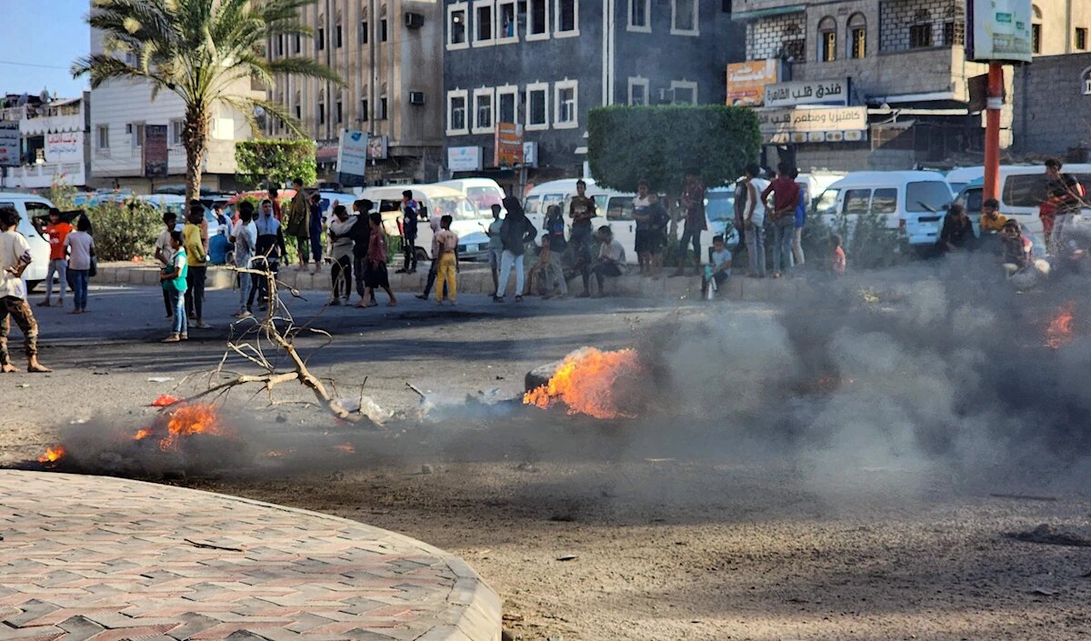 انقلاب گرسنگان در جنوب یمن در برابر ائتلاف سعودی