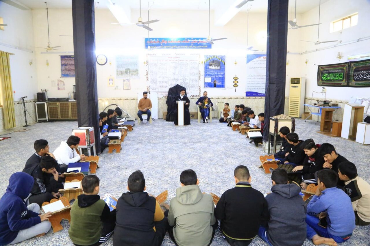 العتبة العباسية المقدسة تطلق برنامجا قرآنيا في كربلاء+(صور)