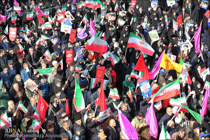 راهپیمایی 22 بهمن در رشت