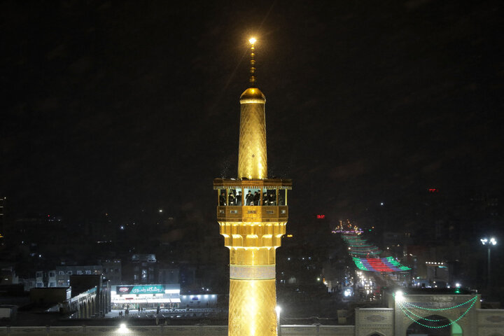 Photos: Chants of Allahu Akbar echoed at Imam Reza shrine