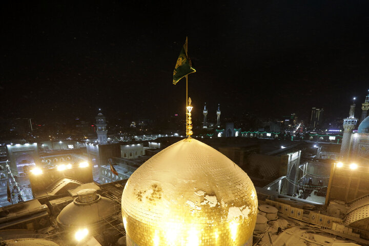 Photos: Chants of Allahu Akbar echoed at Imam Reza shrine