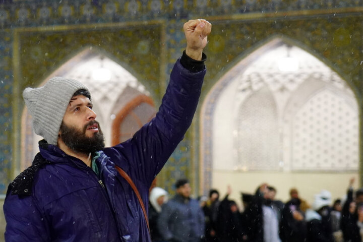 Photos: Chants of Allahu Akbar echoed at Imam Reza shrine