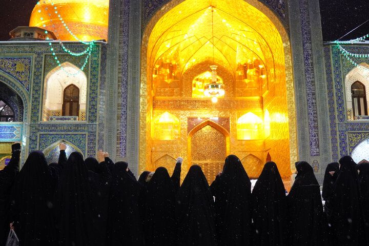 Photos: Chants of Allahu Akbar echoed at Imam Reza shrine