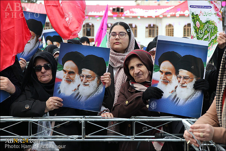 Photos: 22 Bahman rally held in Rasht, Iran