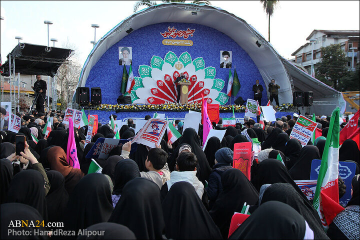 Photos: 22 Bahman rally held in Rasht, Iran