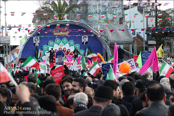 Photos: 22 Bahman rally held in Rasht, Iran