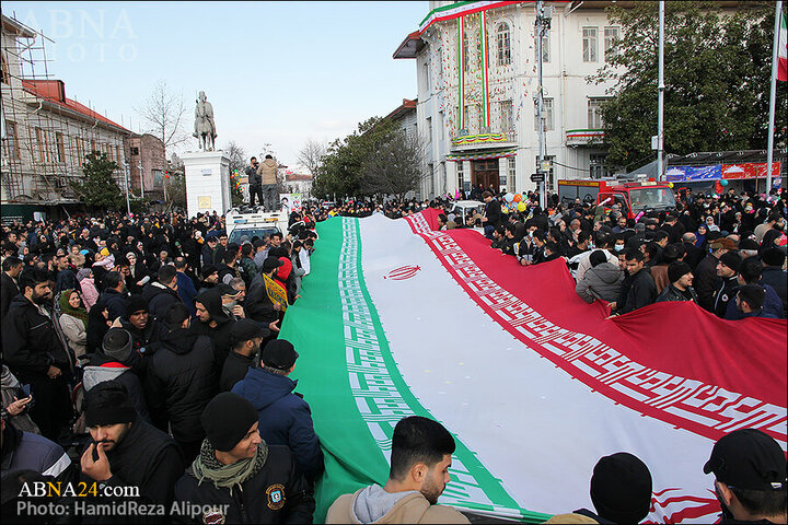 Photos: 22 Bahman rally held in Rasht, Iran