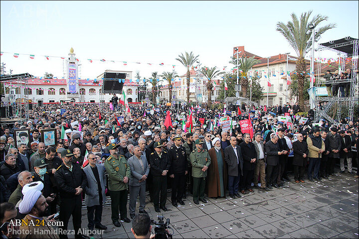 Photos: 22 Bahman rally held in Rasht, Iran