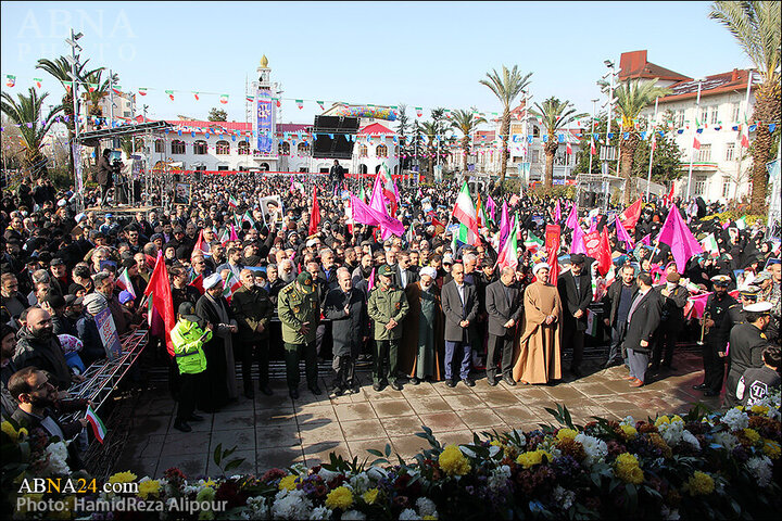 Photos: 22 Bahman rally held in Rasht, Iran