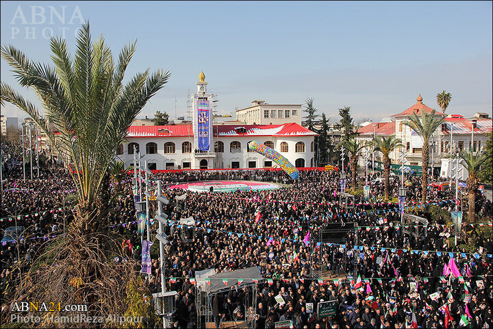 Photos: 22 Bahman rally held in Rasht, Iran