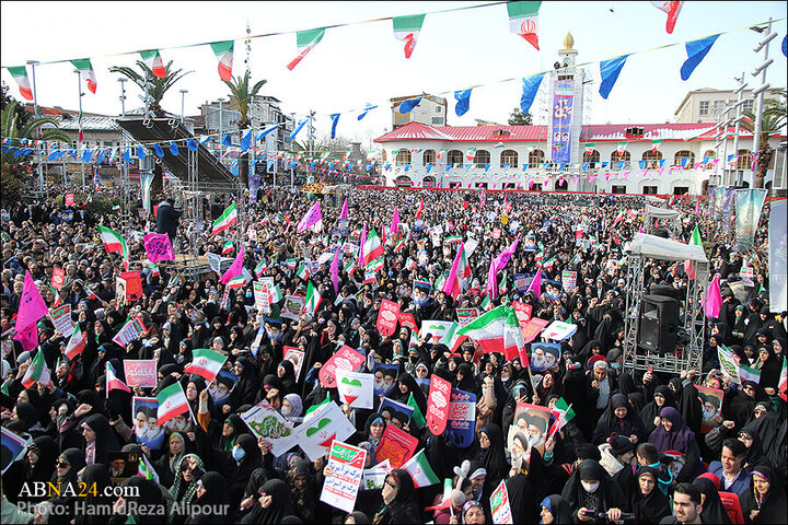 Photos: 22 Bahman rally held in Rasht, Iran