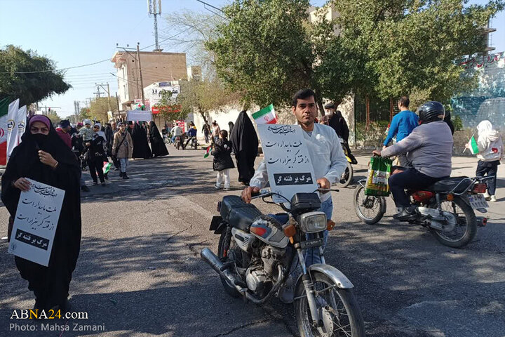 Photos: Presence of people of Dezful in 22 Bahman rally